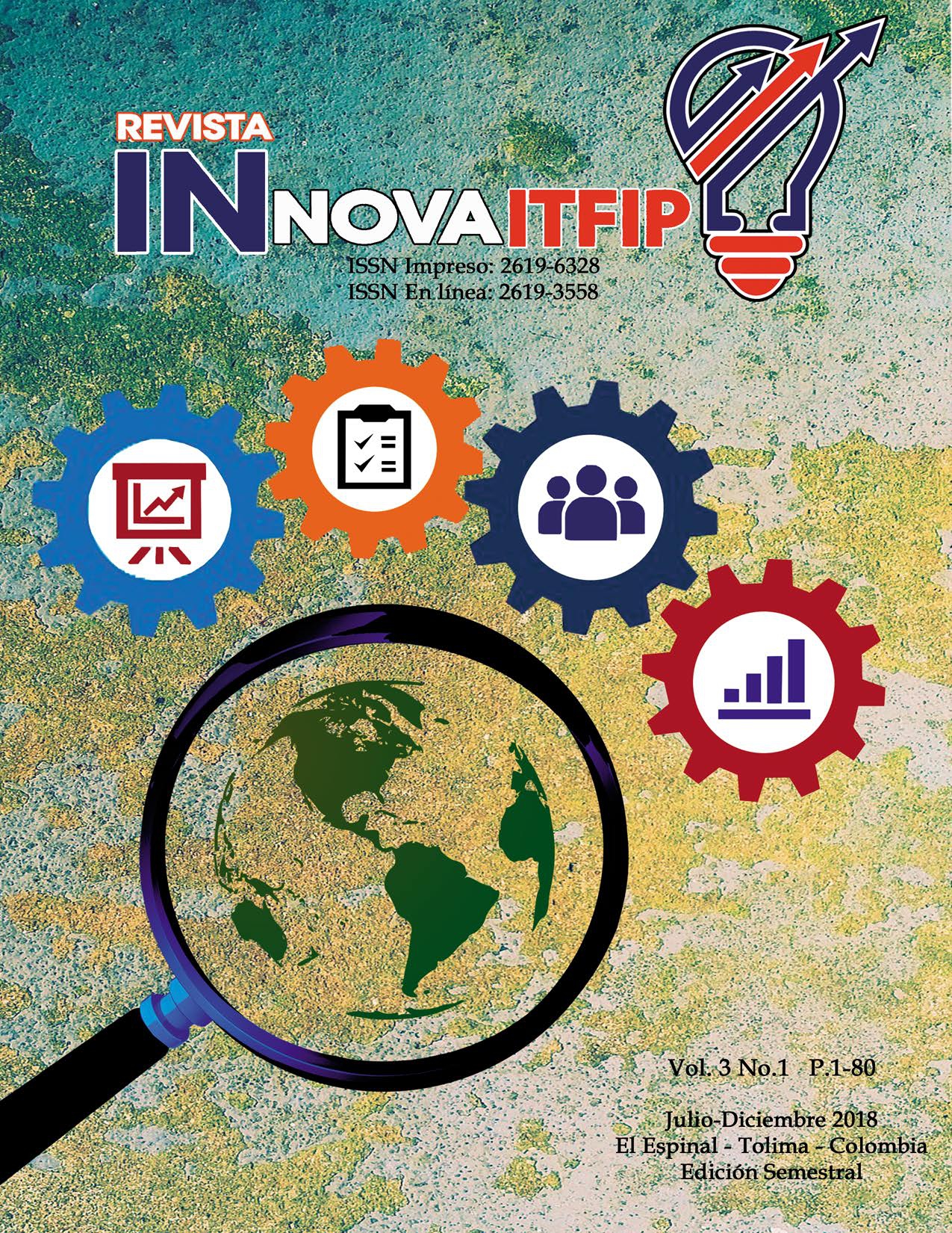                        Ver Vol. 3 Núm. 1 (2018): Revista Innova ITFIP
                    